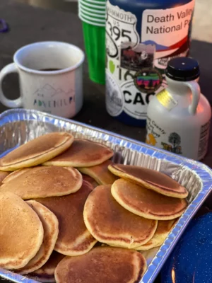 gluten free pancakes from mix camping