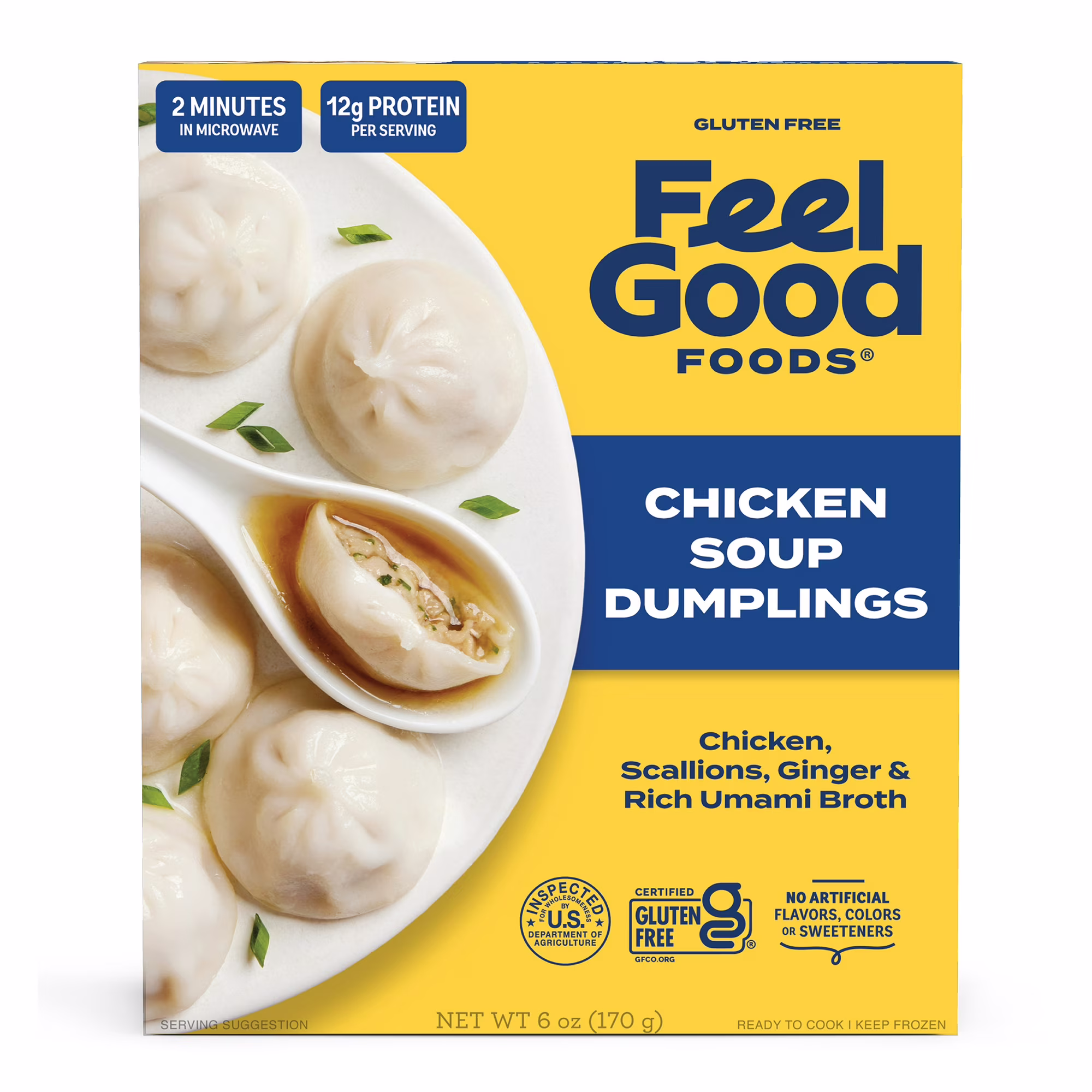 Feel Good Foods Soup Dumplings – Chicken & Pork