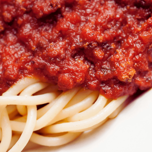 Gluten Free Spaghetti Sauce Recipe
