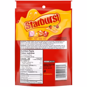 Starburst Original Gluten Free Candy Ingredients